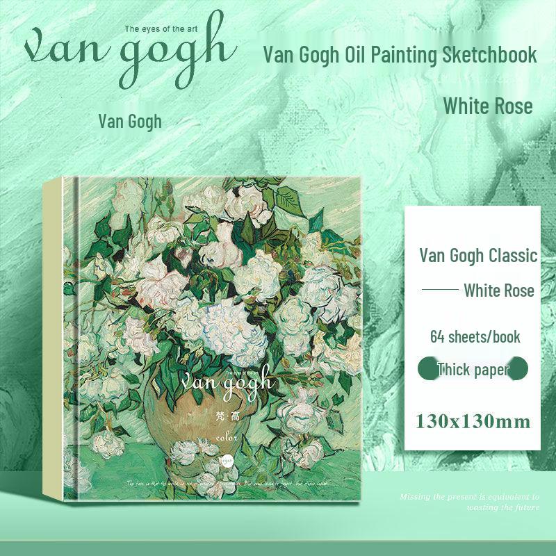 Thickened Hardcover Square Sketchbook for Quick Sketching & Van Gogh Oil Painting - Ideal Blank Book for Art Students
Thickened Hardcover Square Sketchbook for Quick Sketching & Van Gogh Oil Painting - Ideal Blank Book for Art Students