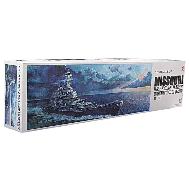 Berry Fire 1/350 american navy battleship missouri BB-63 easy version plastic model VFM350909
Berry Fire 1/350 american navy battleship missouri BB-63 easy version plastic model VFM350909