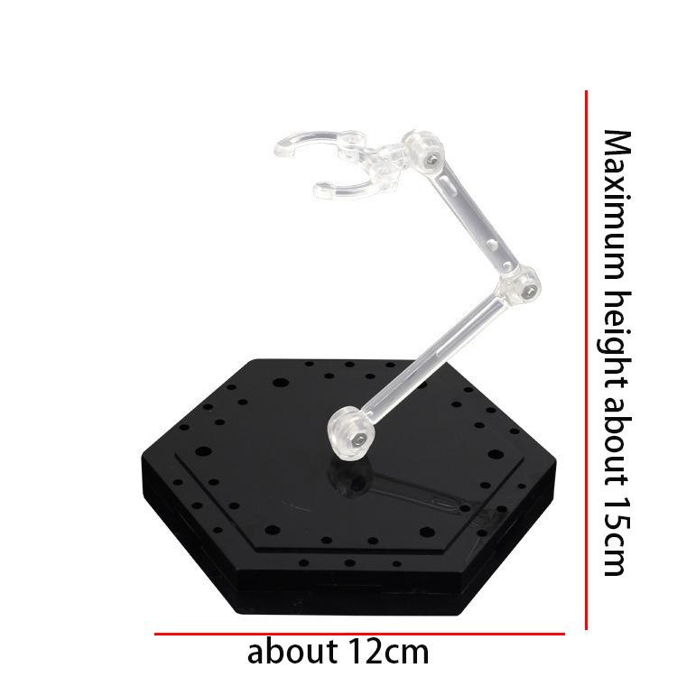 Clear Action Figure Stand,Assembly Action Figure Display Holder Base Model Support Stand for HG RG SD SHF Gundam 1/144 Figures 5PCS чорний
Clear Action Figure Stand,Assembly Action Figure Display Holder Base Model Support Stand for HG RG SD SHF Gundam 1/144 Figures 5PCS чорний