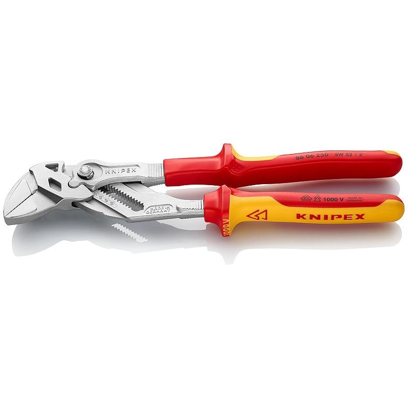 Регулируемые плоскогубцы Knipex Vde Горло 52 мм Длина 250 мм Хромированные 2-комп. Диэлектрические ручки Sb
Регулируемые плоскогубцы Knipex Vde Горло 52 мм Длина 250 мм Хромированные 2-комп. Диэлектрические ручки Sb