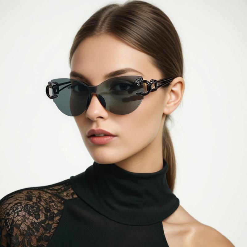 New Arrival Rimless Sunglasses Cat Eye Women Rectangle Men Shades Big Sun Glasses for Female Male Metal Frame Sunglasses MULTI
New Arrival Rimless Sunglasses Cat Eye Women Rectangle Men Shades Big Sun Glasses for Female Male Metal Frame Sunglasses MULTI