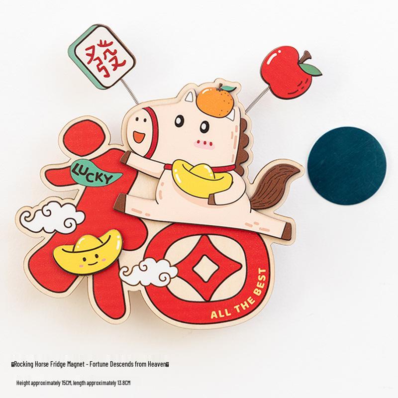 3D Cartoon Fu Ma Pendant Door Sticker for Children s Room & Spring Festival Décor
3D Cartoon Fu Ma Pendant Door Sticker for Children s Room & Spring Festival Décor
