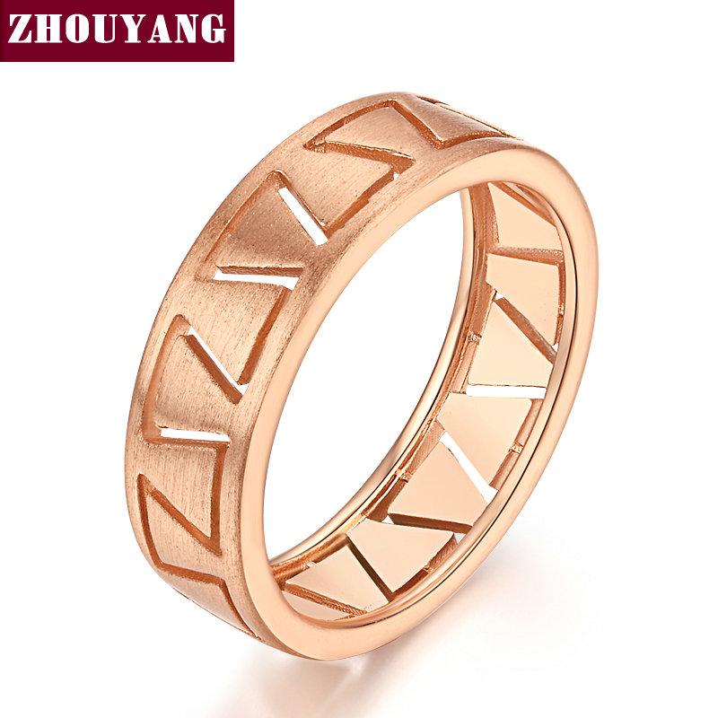 Top Quality Fashion Design Mysterious Triangle Wire Drawing Process Rose Gold Color Ring Full Sizes ZYR374 ZYR375 9
Top Quality Fashion Design Mysterious Triangle Wire Drawing Process Rose Gold Color Ring Full Sizes ZYR374 ZYR375 9