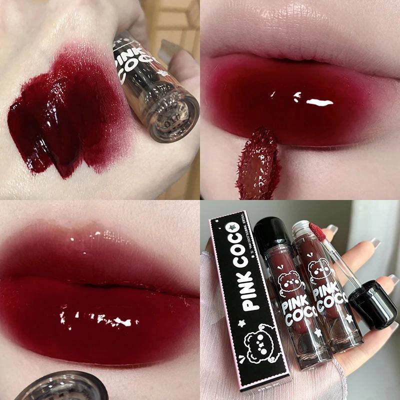 Punk Juice Red Lipgloss Black Mirror Glass Water Light Clear Lip Glaze Waterproof Non Stick Liquid Lipstick Nude Lip Tint Makeup
Punk Juice Red Lipgloss Black Mirror Glass Water Light Clear Lip Glaze Waterproof Non Stick Liquid Lipstick Nude Lip Tint Makeup