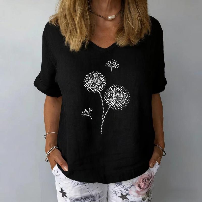 European Style Short Sleeve Cotton Loose Fit Casual Print M чёрный
European Style Short Sleeve Cotton Loose Fit Casual Print M чёрный
