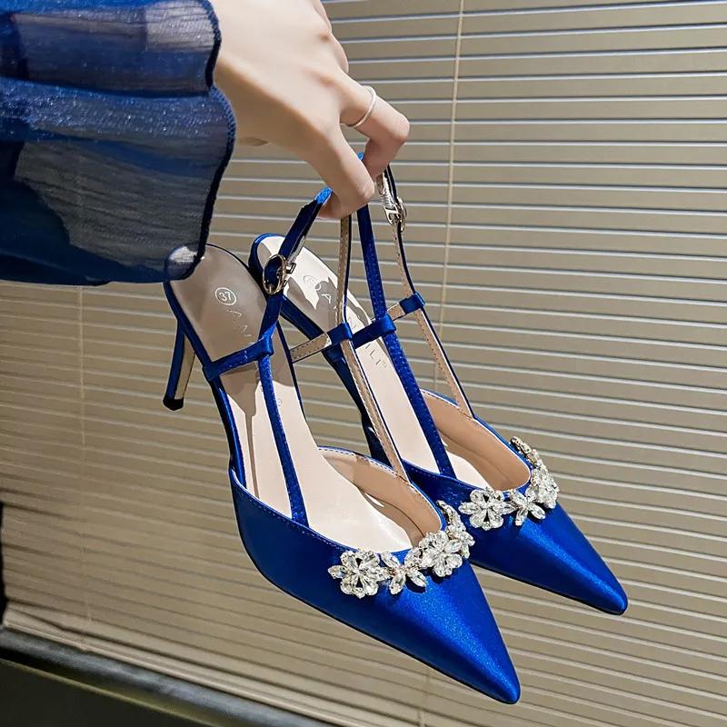 2024 Summer New Women Fashion Sexy Rhinestone High Heels Pointed Crystal Heel Women s Designer Sandals Pumps Female Shoes 33 белый
2024 Summer New Women Fashion Sexy Rhinestone High Heels Pointed Crystal Heel Women s Designer Sandals Pumps Female Shoes 33 белый