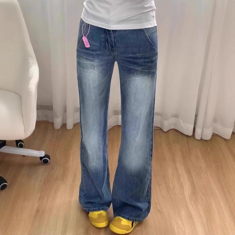 Women s Plus Size High Waist Retro Flare Jeans - Fat MM, Loose Fit, Pear Shape, Slimming Straight Leg, Long Pants for Spring XL
Women s Plus Size High Waist Retro Flare Jeans - Fat MM, Loose Fit, Pear Shape, Slimming Straight Leg, Long Pants for Spring XL