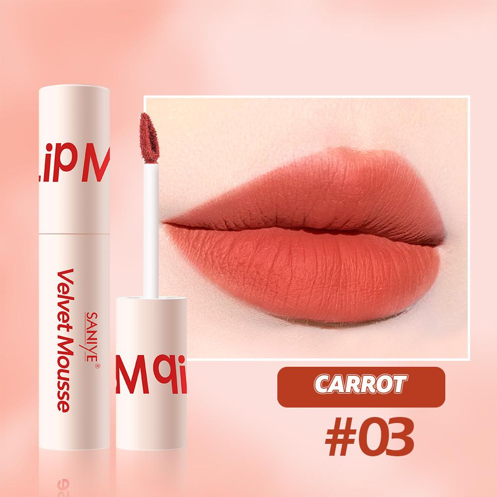 JYL SANIYE s new non fading, waterproof, color rendering, long-lasting lip gloss, matte lip gloss L122303_4ml тілесний
JYL SANIYE s new non fading, waterproof, color rendering, long-lasting lip gloss, matte lip gloss L122303_4ml тілесний