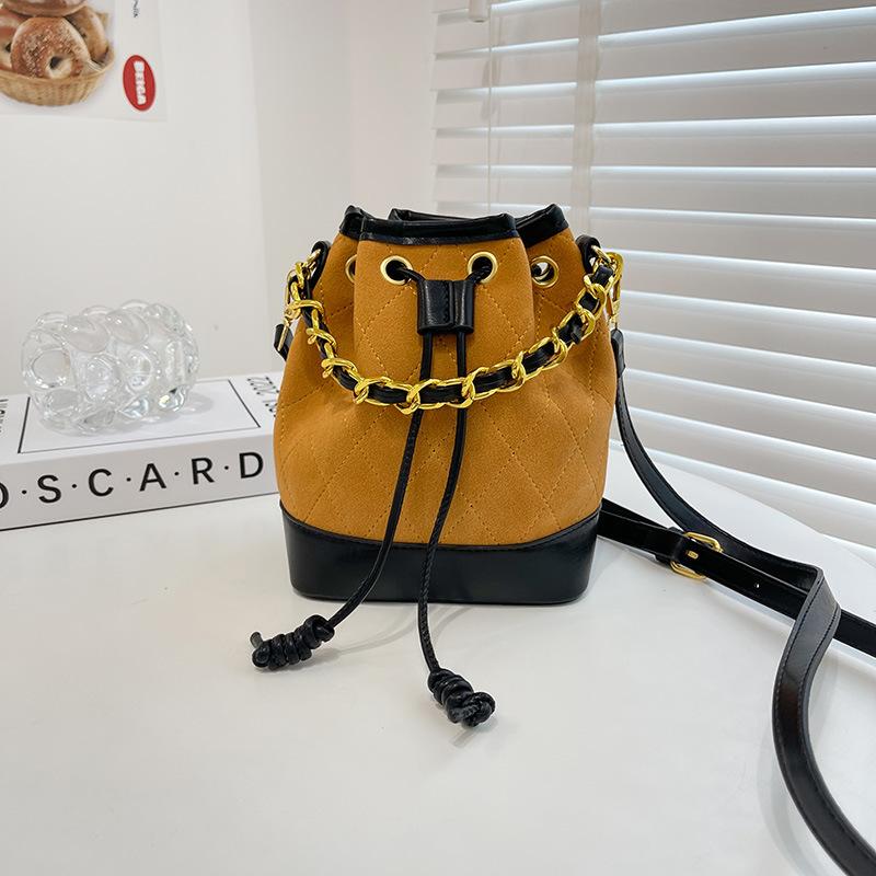 Сумка-ведро на шнурке женская 2025 новая мода персонализированная сумка через плечо милая мини-сумка-мессенджер для выхода в свет сумка для поездок