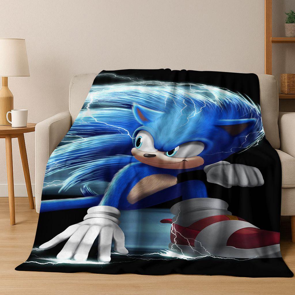 Classic S-Sonic Cartoon Game Flannel Blanket Soft Warm Throw Blanket for Bed Bedroom Living Room Travel Picnic Office Gift Kids 75x90cm
Classic S-Sonic Cartoon Game Flannel Blanket Soft Warm Throw Blanket for Bed Bedroom Living Room Travel Picnic Office Gift Kids 75x90cm