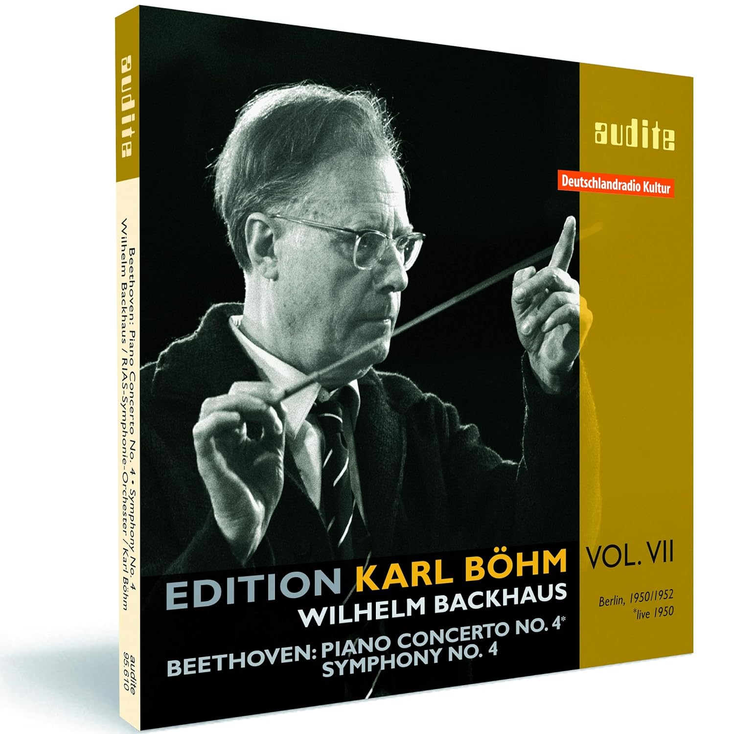 CD KARL BOHM, RIAS SO; WILHELM BACKHAU - Edition Karl Bohm /l Beethoven: Pia 95610 Japan Classical Used
CD KARL BOHM, RIAS SO; WILHELM BACKHAU - Edition Karl Bohm /l Beethoven: Pia 95610 Japan Classical Used