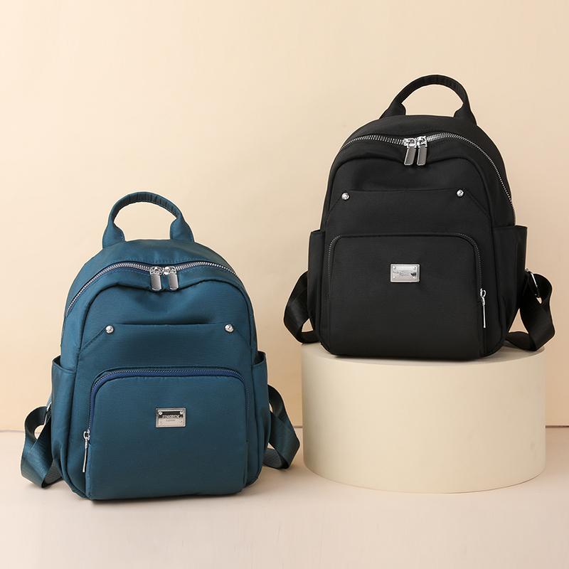 Сплошной цвет женщин рюкзак нейлон случайный студент школьный ранец чёрный 
Сплошной цвет женщин рюкзак нейлон случайный студент школьный ранец чёрный