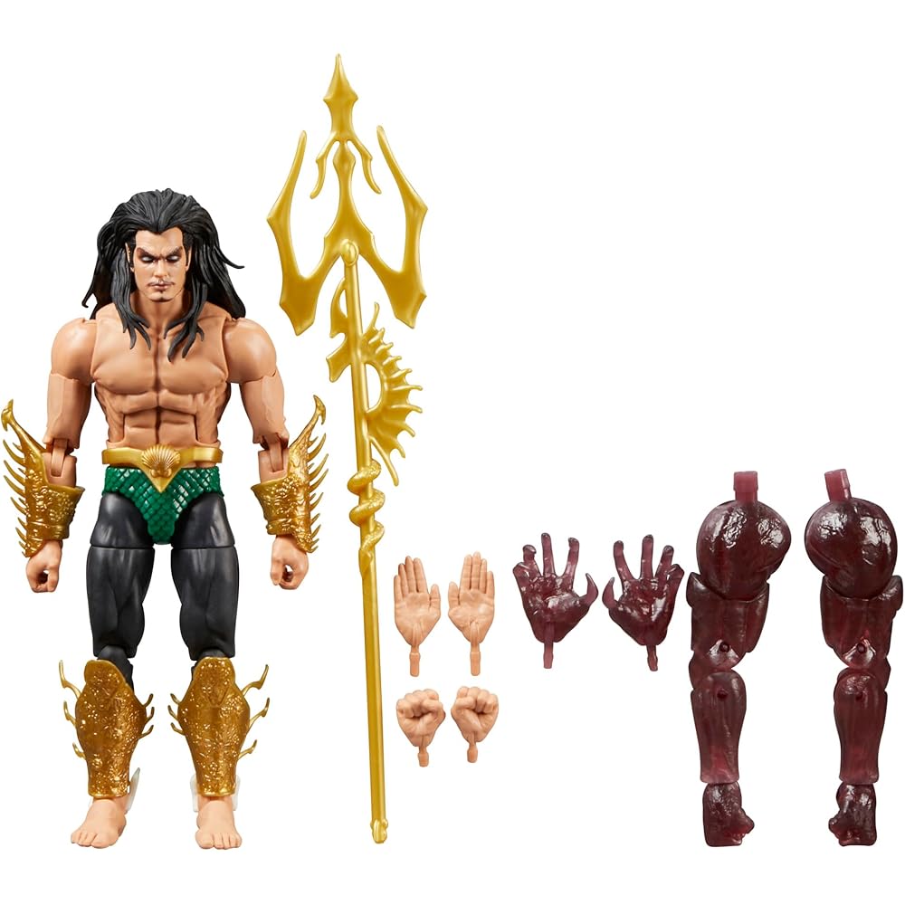 Hasbro Marvel Legends Series Namor 6 Inch (15 cm) Action Figure Collectible
Hasbro Marvel Legends Series Namor 6 Inch (15 cm) Action Figure Collectible