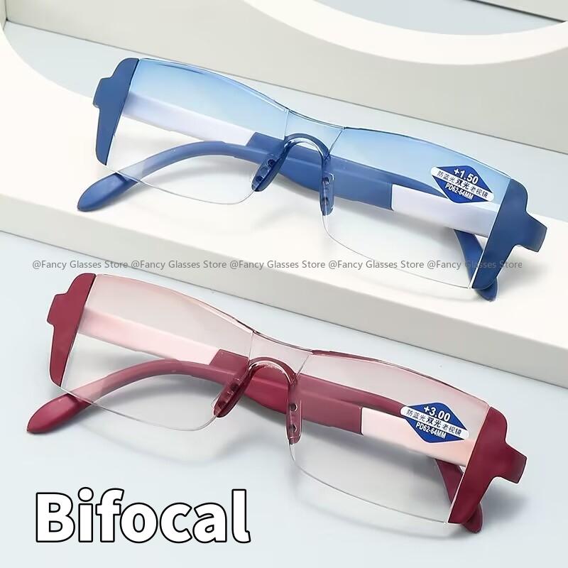 Унисекс модные бифокальные очки для чтения модные без оправы HD очки для дальнего зрения мужские и женские сверхлегкие очки для ближнего и дальнего зрения +1,0+1,5+4,0
Унисекс модные бифокальные очки для чтения модные без оправы HD очки для дальнего зрения мужские и женские сверхлегкие очки для ближнего и дальнего зрения +1,0+1,5+4,0