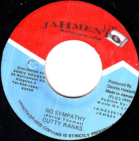 7inch Record CUTTY RANKS / SLY & ROBBIE - No Sympathy / Slam Bam JAH233510 Jahmento Record 1995 Japan Reggae, Ska & Dub Used
7inch Record CUTTY RANKS / SLY & ROBBIE - No Sympathy / Slam Bam JAH233510 Jahmento Record 1995 Japan Reggae, Ska & Dub Used