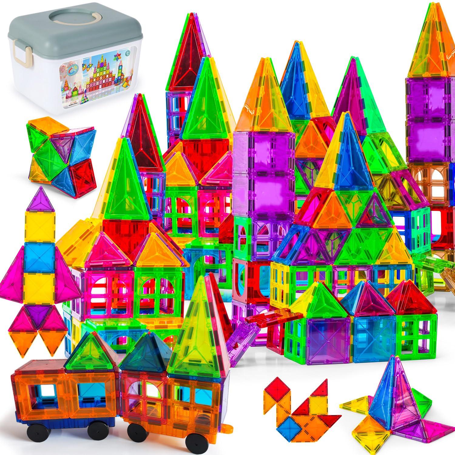 UQTOO Magnetic Blocks Deluxe Set Magnetic Toy for DIY Building Educational Toy for Boys and Birthday Indoor Magnetic Blocks 158-Piece - Kids, Blocks,
UQTOO Magnetic Blocks Deluxe Set Magnetic Toy for DIY Building Educational Toy for Boys and Birthday Indoor Magnetic Blocks 158-Piece - Kids, Blocks,