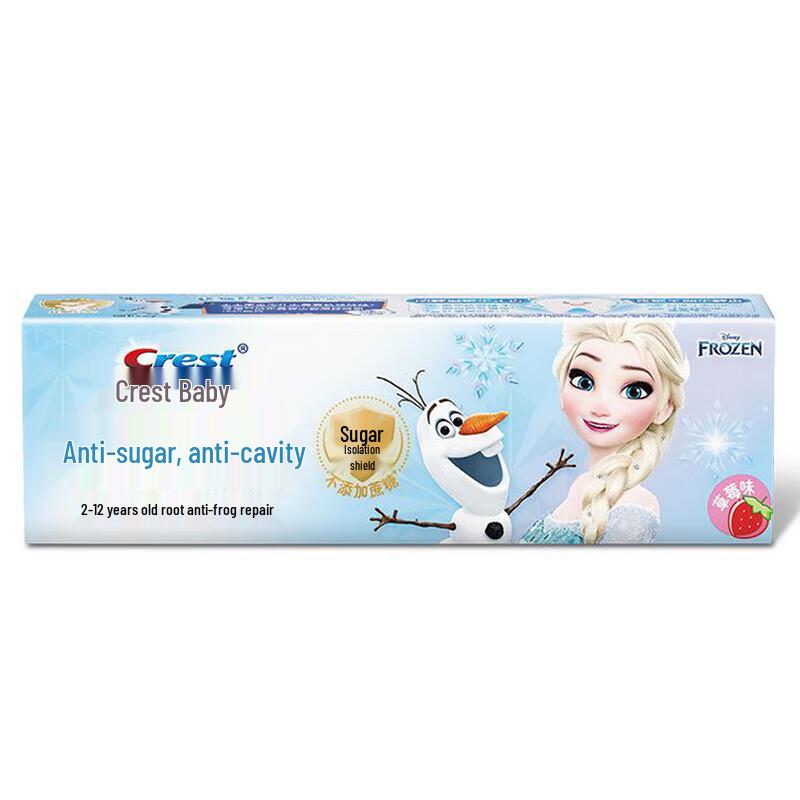 Crest Kids Anti-Cavity Toothpaste, Frozen Edition
Crest Kids Anti-Cavity Toothpaste, Frozen Edition