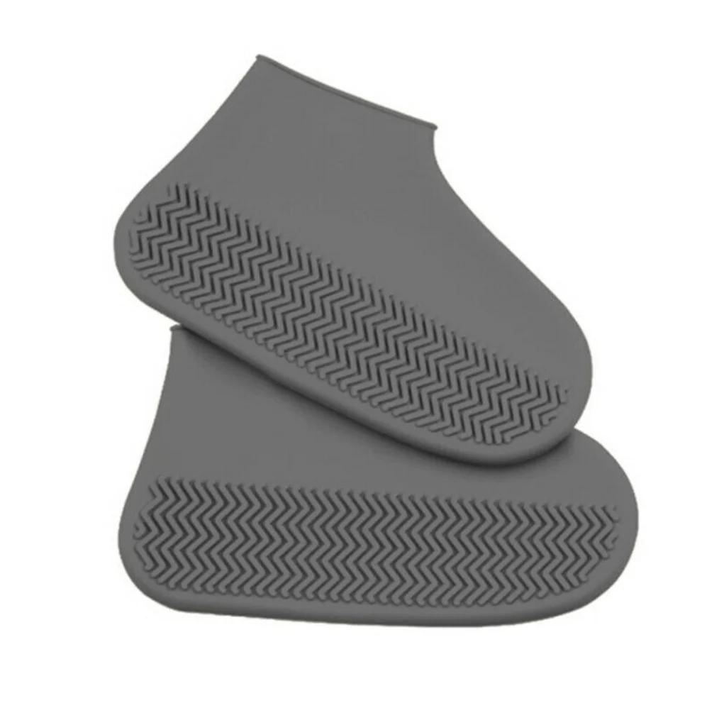 Waterproof Anti-Fouling Silicone Shoe Covers Non-Slip and Wear-Resistant Rain Boots Outdoor Mountaineering Wading Shoe Covers S(26-34) серый
Waterproof Anti-Fouling Silicone Shoe Covers Non-Slip and Wear-Resistant Rain Boots Outdoor Mountaineering Wading Shoe Covers S(26-34) серый