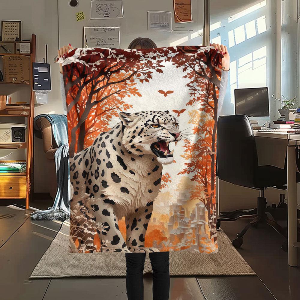 1Pc Paper-cut animal Print Flannel Blanket, High quality Comfortable for All Seasons, Home Decor, Warmth and Comfort, Perfect for Christmas Gifts 80cm x 120cm
1Pc Paper-cut animal Print Flannel Blanket, High quality Comfortable for All Seasons, Home Decor, Warmth and Comfort, Perfect for Christmas Gifts 80cm x 120cm