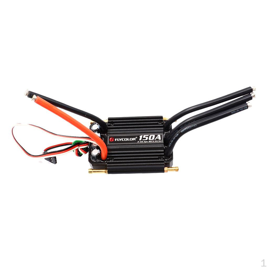 FlyMonster 150A Waterproof Brushless ESC w/ RC Boat Motor Control
FlyMonster 150A Waterproof Brushless ESC w/ RC Boat Motor Control