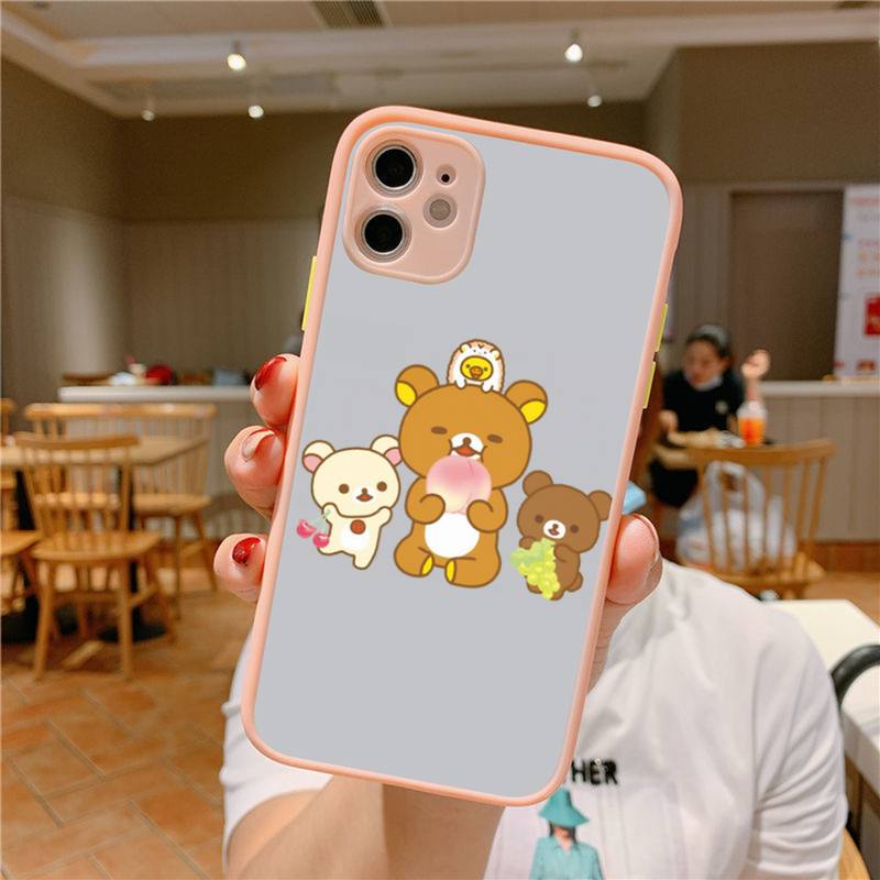 Чехол для телефона Rilakkuma для iPhone X XR XS 7 8 Plus 11 12 13 pro MAX 13mini, полупрозрачный матовый чехол iphone 7 or 8
Чехол для телефона Rilakkuma для iPhone X XR XS 7 8 Plus 11 12 13 pro MAX 13mini, полупрозрачный матовый чехол iphone 7 or 8