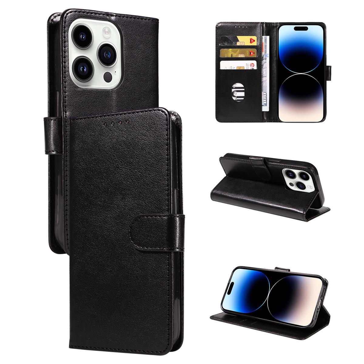Шкіряний чохол для телефону Apple 15 Flip Phone Leather Case with Anti-Fall Bracket - iPhone 14/13 Protective Cover iPhone 15 чорний
Шкіряний чохол для телефону Apple 15 Flip Phone Leather Case with Anti-Fall Bracket - iPhone 14/13 Protective Cover iPhone 15 чорний
