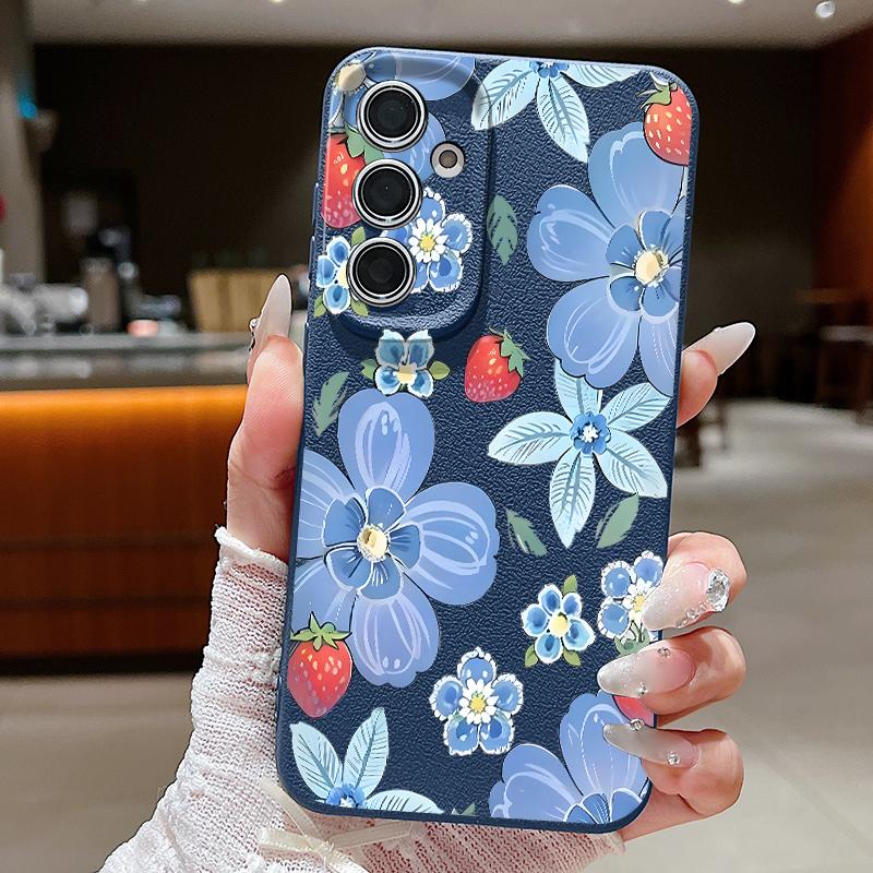 Cartoon Flowers Pattern Case For Samsung S26 S25 Ultra S24 FE S23 Plus S22 S21 A15 A16 A17 A35 A36 A37 A54 A55 A56 A57 5G Leather Texture Soft Cover Samsung A55 5G синій
Cartoon Flowers Pattern Case For Samsung S26 S25 Ultra S24 FE S23 Plus S22 S21 A15 A16 A17 A35 A36 A37 A54 A55 A56 A57 5G Leather Texture Soft Cover Samsung A55 5G синій