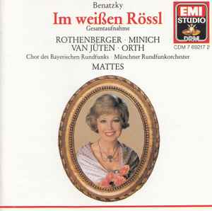 CD BENATZKY, ROTHENBERGER; MATTES - Im Weissen Rossi Highligh CDM7692172 EMI 1988 Europe Classical Used
CD BENATZKY, ROTHENBERGER; MATTES - Im Weissen Rossi Highligh CDM7692172 EMI 1988 Europe Classical Used