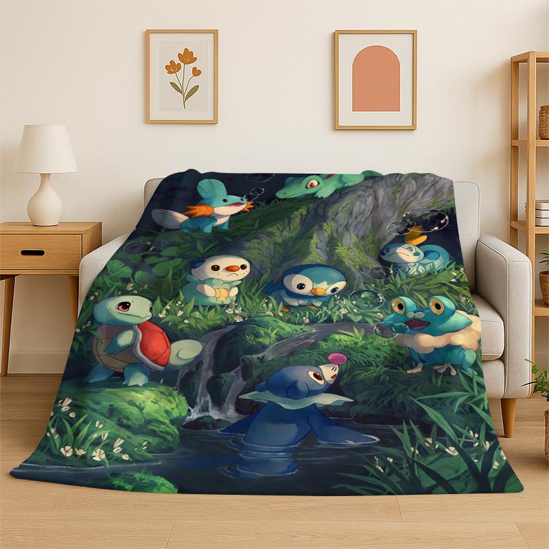Cute Pokemon PIkachu Cartoon Flannel Blanket Soft Warm Throw Blanket for Bedroom Living Room Bed Travel Camping Picnic Kid 75x90cm
Cute Pokemon PIkachu Cartoon Flannel Blanket Soft Warm Throw Blanket for Bedroom Living Room Bed Travel Camping Picnic Kid 75x90cm