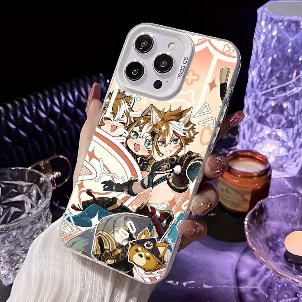 Game GI Gorou Mobile Phone Case for iPhone 17 16 15 14 13 12 11 X XR XS 8 7 Air Pro Max Plus White Translucent Colorful Cover iPhone 11 Pro
Game GI Gorou Mobile Phone Case for iPhone 17 16 15 14 13 12 11 X XR XS 8 7 Air Pro Max Plus White Translucent Colorful Cover iPhone 11 Pro