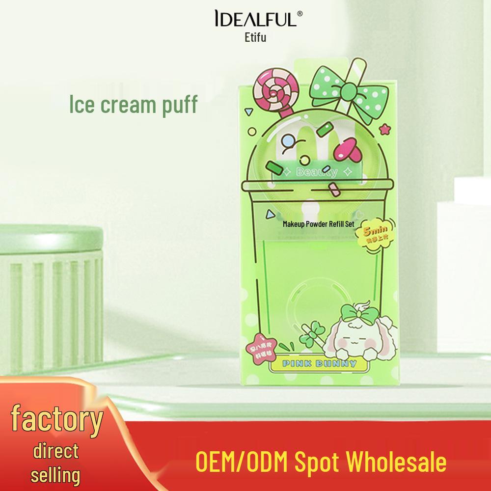 ETUDE HOUSE Спонж-маршмеллоу для макияжа Milk Tea с футляром для хранения - Инструмент для макияжа для тональной основы
ETUDE HOUSE Спонж-маршмеллоу для макияжа Milk Tea с футляром для хранения - Инструмент для макияжа для тональной основы