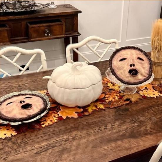 9-Inch Halloween People Pot Pie Realistic Reusable Haunted House Holiday Party Dinner Plate Latex Horror Face Pancake Decoration D
9-Inch Halloween People Pot Pie Realistic Reusable Haunted House Holiday Party Dinner Plate Latex Horror Face Pancake Decoration D