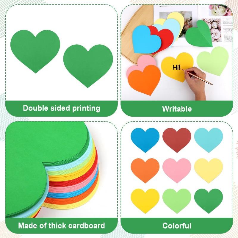 100 Large heart-shaped Paper Cuttings 100pcs разноцветный
100 Large heart-shaped Paper Cuttings 100pcs разноцветный