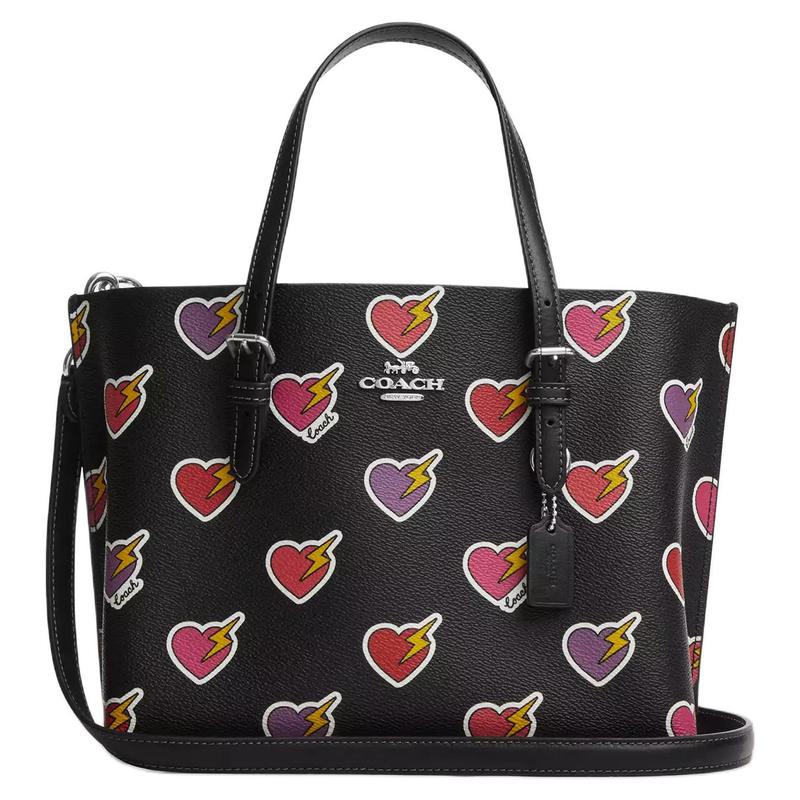 COACH Mollie Heart Bolt Print Coated Canvas Tote Bag Tote Bag Shopping Bag Shoulder Crossbody Handbag Medium Women s Black чорний
COACH Mollie Heart Bolt Print Coated Canvas Tote Bag Tote Bag Shopping Bag Shoulder Crossbody Handbag Medium Women s Black чорний