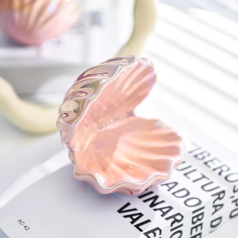 Modern Ceramic Jewelry Tray with Shell Design for Elegant Storage and Display рожевий
Modern Ceramic Jewelry Tray with Shell Design for Elegant Storage and Display рожевий