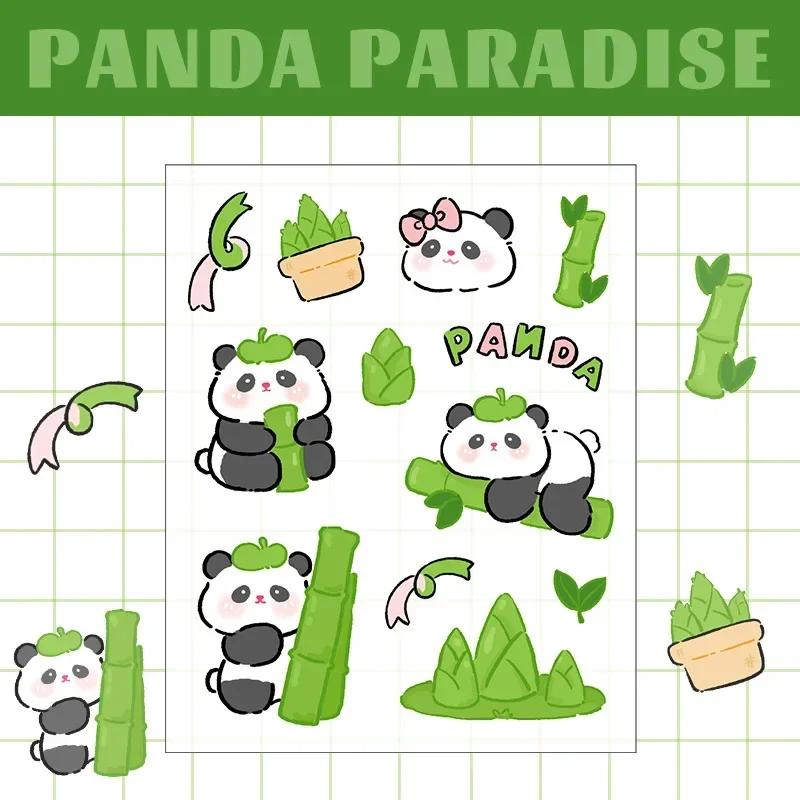 10 Sheets Cartoon Panda Stickers PET Transparent Sticky Decoration DIY Cups Diary Planner Stickers for School Gift Kids Girl 10pcs зелений
10 Sheets Cartoon Panda Stickers PET Transparent Sticky Decoration DIY Cups Diary Planner Stickers for School Gift Kids Girl 10pcs зелений