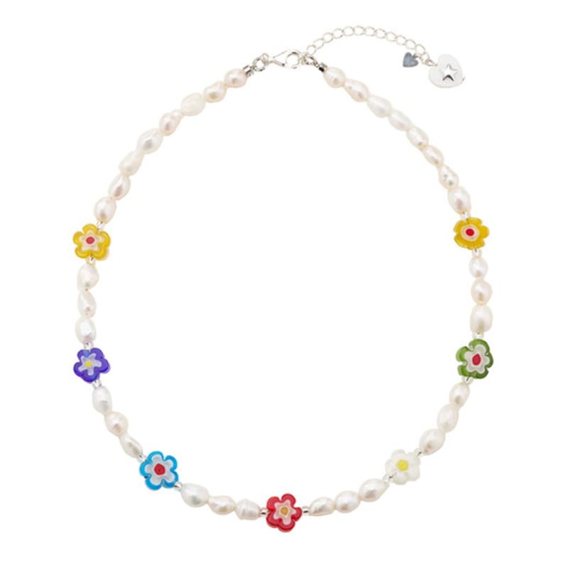 FINDELISE 925 Silver Venezia Flower Freshwater Pearl Necklace Venezia
FINDELISE 925 Silver Venezia Flower Freshwater Pearl Necklace Venezia