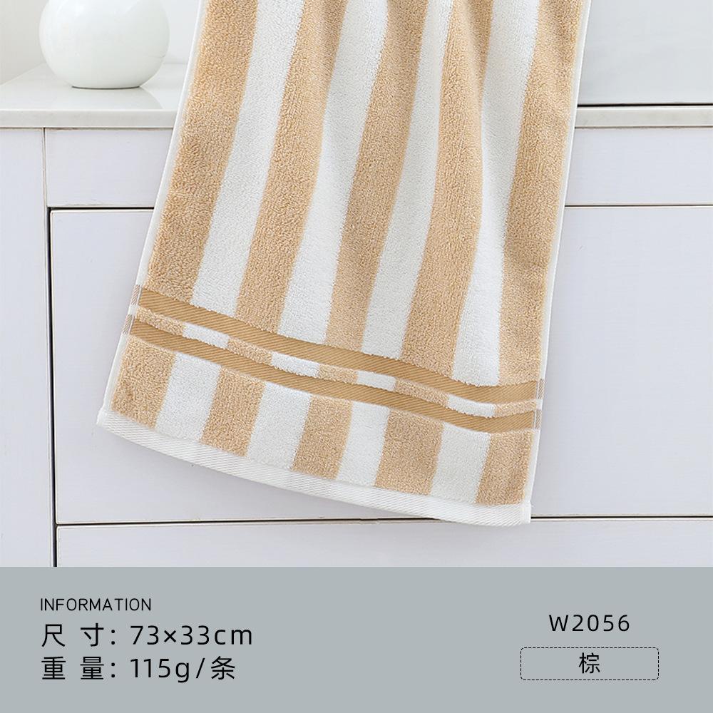 Полотенце утолщенное чистый хлопок впитывающее пара полотенце для лица можно вышить страхование труда 73*33cm 115g коричневый