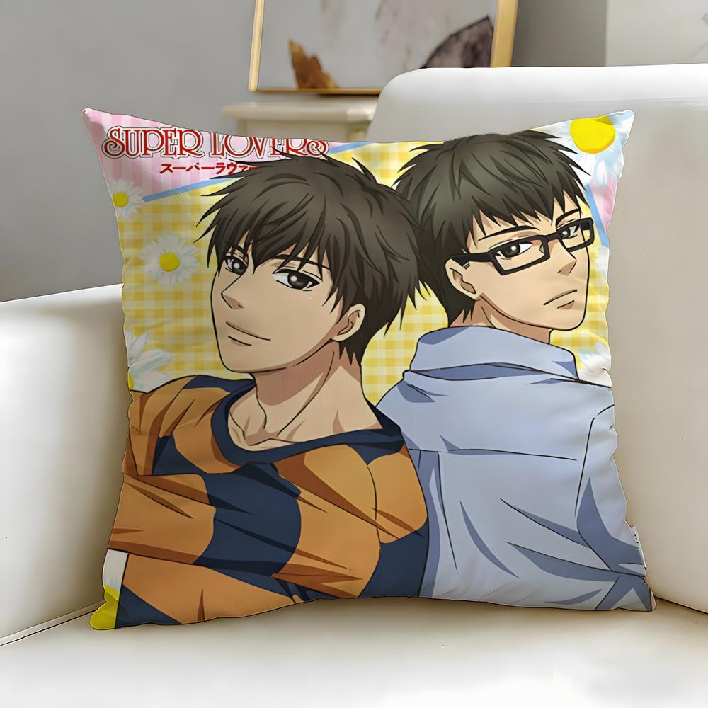 romance anime Super Lovers Cushion Cover Soft EasyWash Pillow Case Versatile for Couch Bed Travel and Office 30X30cm
romance anime Super Lovers Cushion Cover Soft EasyWash Pillow Case Versatile for Couch Bed Travel and Office 30X30cm