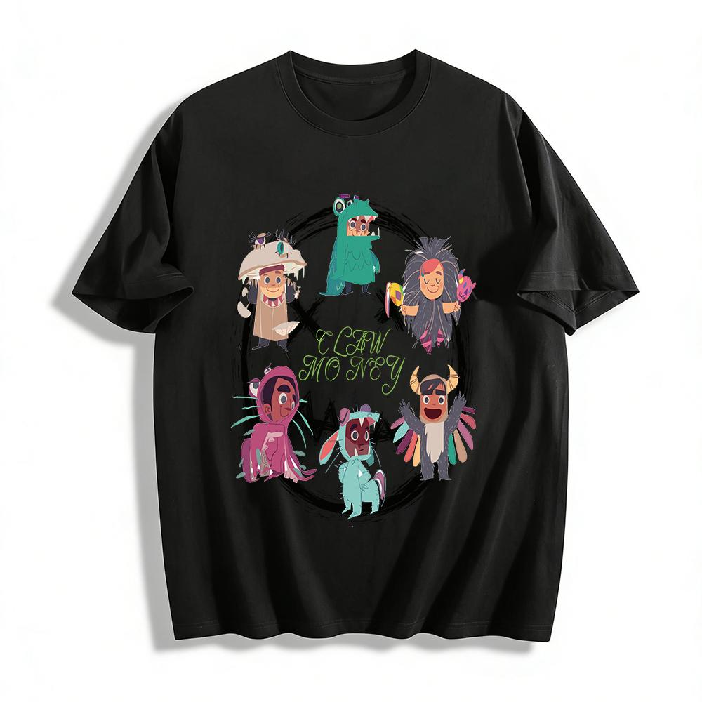 Claw Money Cartoon Animal Costume Print T-Shirt Unisex Casual Loose Fit Fun Graphic Tee Pure cotton T-shirt 6XL
Claw Money Cartoon Animal Costume Print T-Shirt Unisex Casual Loose Fit Fun Graphic Tee Pure cotton T-shirt 6XL