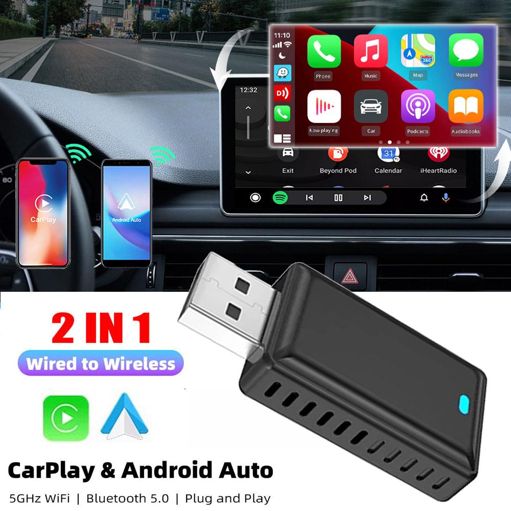 Проводной беспроводной адаптер Carplay Android Auto 2 в 1 AI Box для OEM автомобильной стереосистемы Plug and Play Smart Link для телефонов Android IOS
Проводной беспроводной адаптер Carplay Android Auto 2 в 1 AI Box для OEM автомобильной стереосистемы Plug and Play Smart Link для телефонов Android IOS