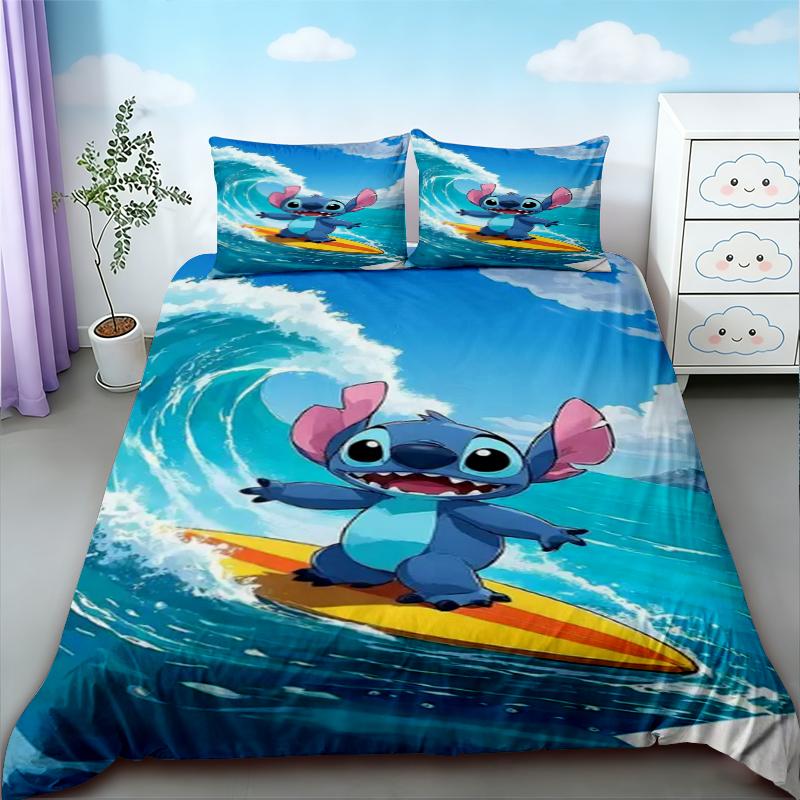 Cartoon Boys Stitch 3pcs Duvet Cover Soft Quilt Cover Bedding Set Queen King Twin Size for Bedroom Decor Best Gifts 135x200cm
Cartoon Boys Stitch 3pcs Duvet Cover Soft Quilt Cover Bedding Set Queen King Twin Size for Bedroom Decor Best Gifts 135x200cm