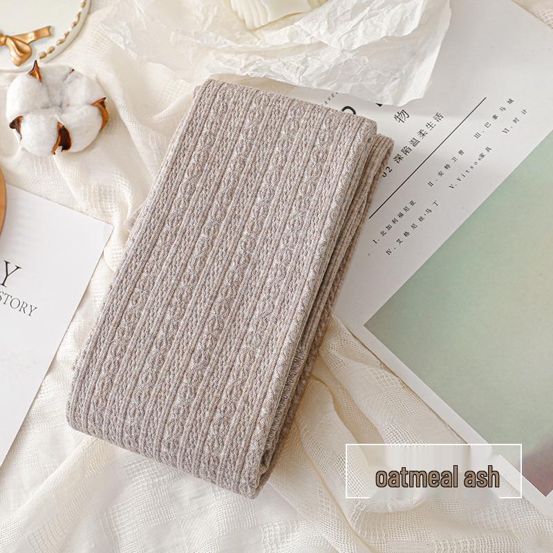 Женские леггинсы молочного цвета с кабельным узором, на флисовой подкладке - Утепленные, Теплые, со стопами для осени/зимы. 500D No Fleece Footed
Женские леггинсы молочного цвета с кабельным узором, на флисовой подкладке - Утепленные, Теплые, со стопами для осени/зимы. 500D No Fleece Footed