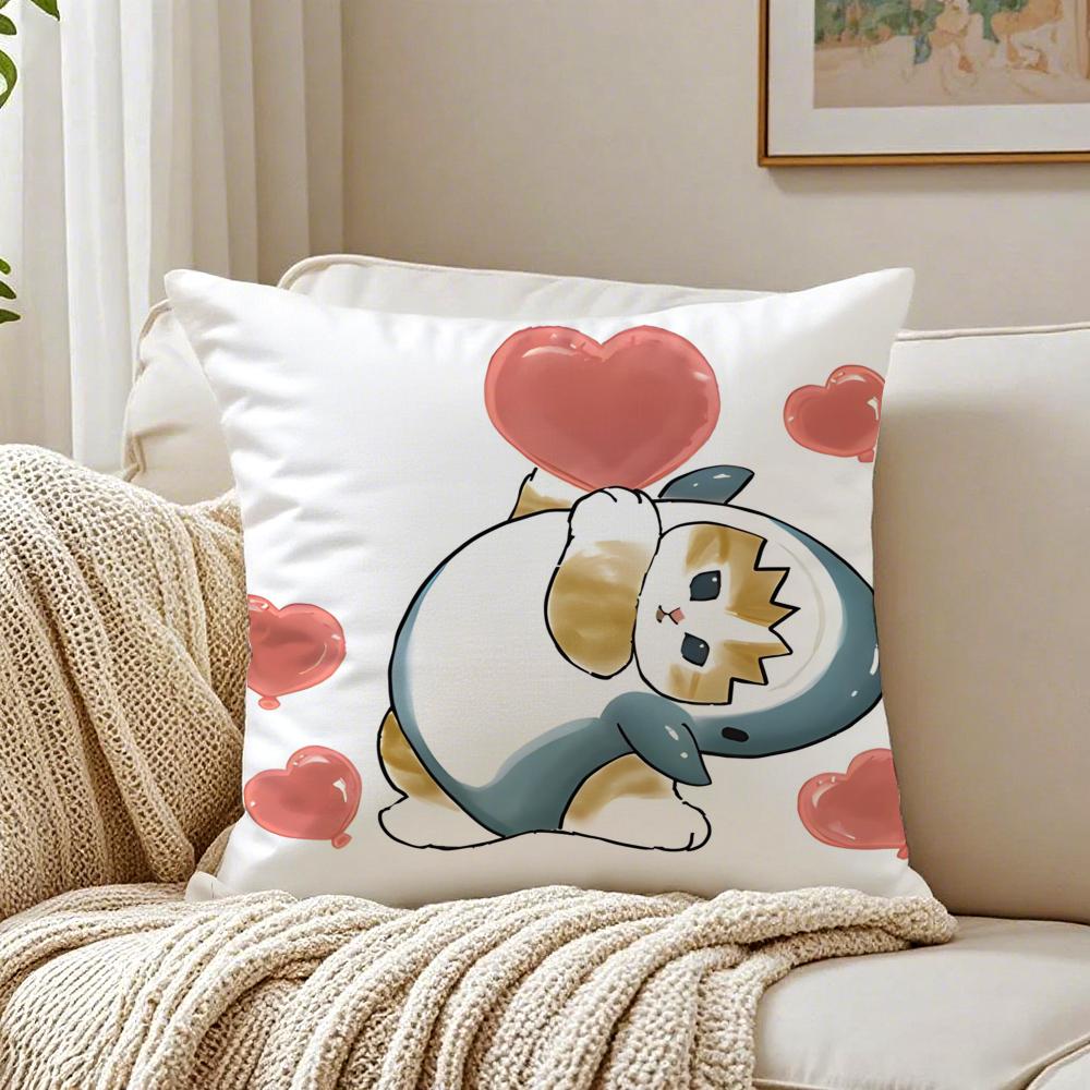 Cute Cat Mofusand JJuno Cushion Cover Pillowcase Antidustmite living Room Sofa Decor Cushion Room 30X30cm
Cute Cat Mofusand JJuno Cushion Cover Pillowcase Antidustmite living Room Sofa Decor Cushion Room 30X30cm