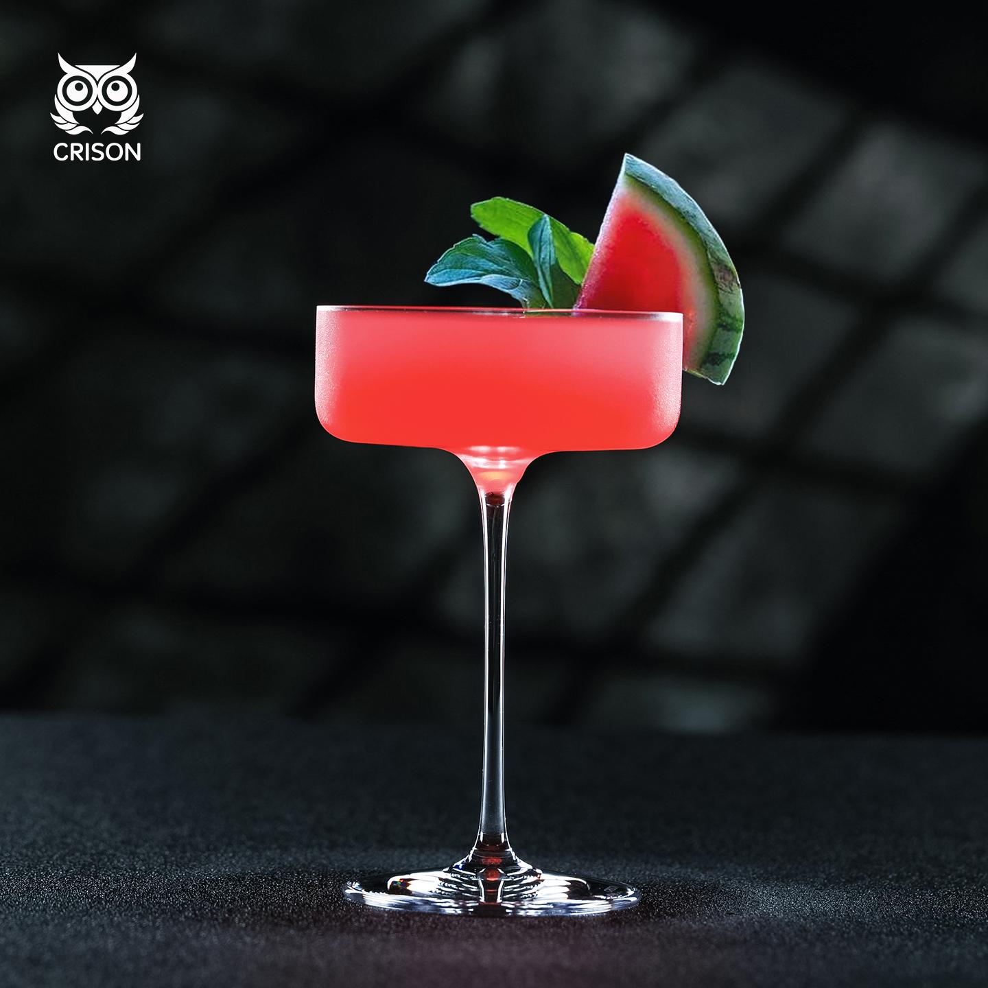 Pre03 Crison Minimalist Thin Japanese Style Cocktail Glass Wide-Mouthed Champagne Glass Martini Glass for Home Barware 180ml
Pre03 Crison Minimalist Thin Japanese Style Cocktail Glass Wide-Mouthed Champagne Glass Martini Glass for Home Barware 180ml