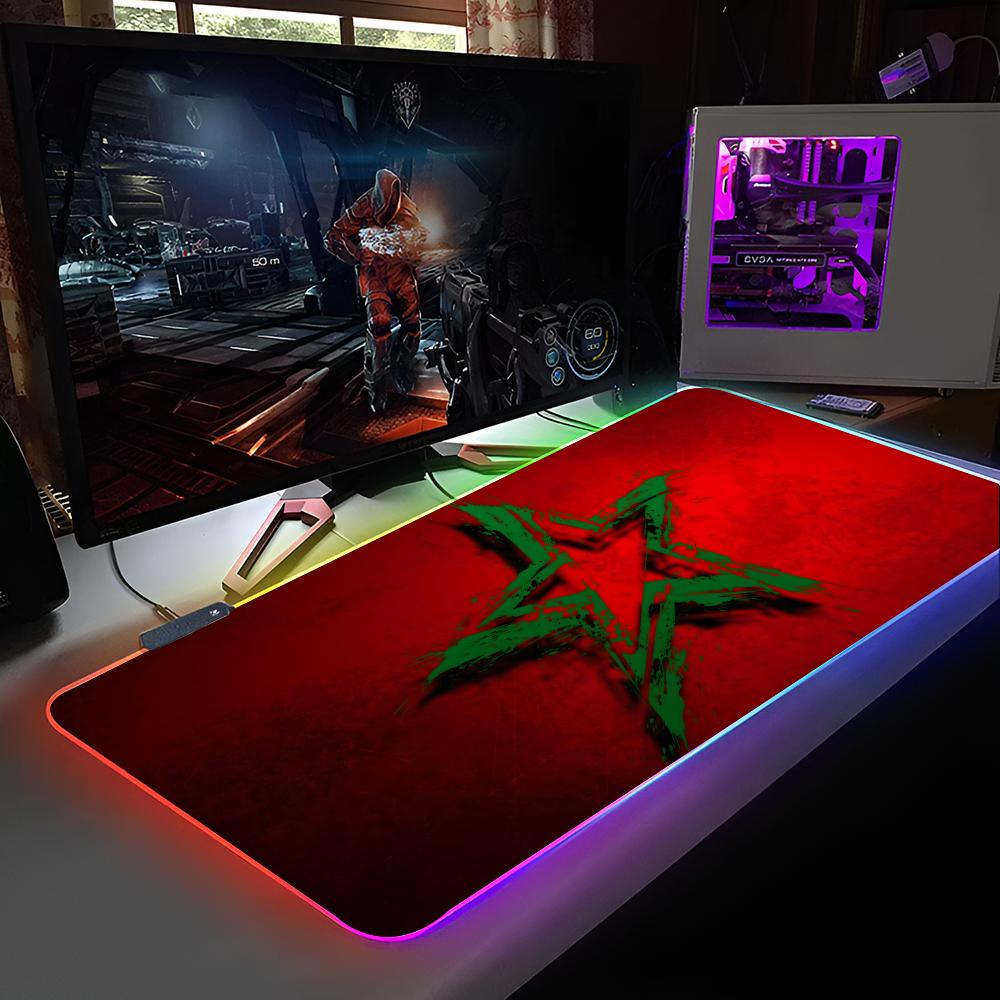 M-Moroccan F-flag Mouse Pad RGB Backlit Mouse Pad Laptop Mouse Pad Laptop Gamer Computer Desk Gaming Accessories RGB600x300x3mm
M-Moroccan F-flag Mouse Pad RGB Backlit Mouse Pad Laptop Mouse Pad Laptop Gamer Computer Desk Gaming Accessories RGB600x300x3mm