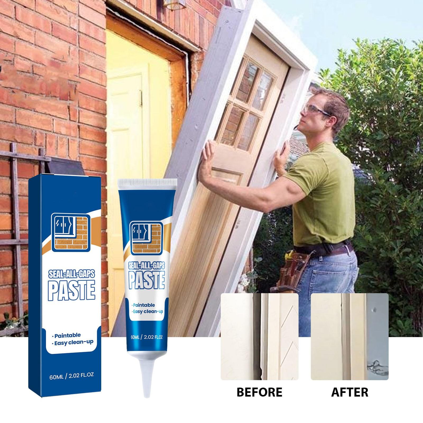 Door And Window Sealant Household Floor Door And Window Seam Adhesive Waterproof Sealant 60ml One Size
Door And Window Sealant Household Floor Door And Window Seam Adhesive Waterproof Sealant 60ml One Size