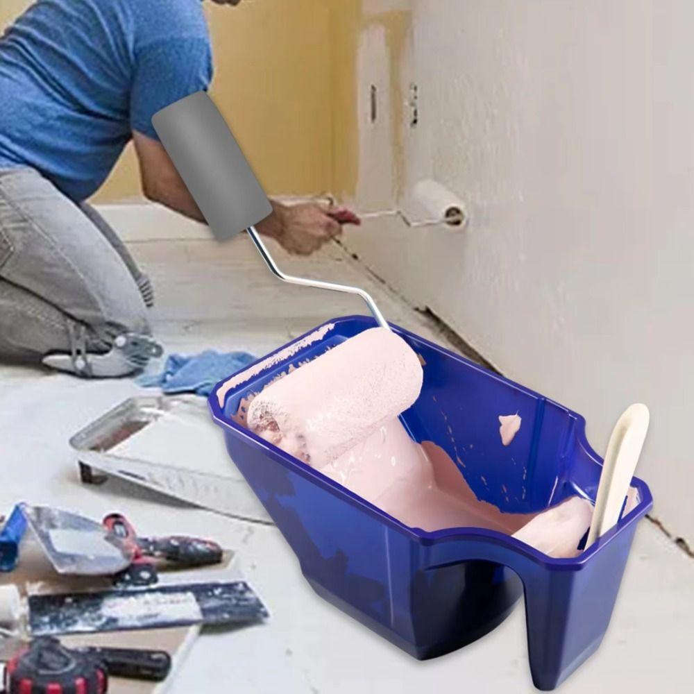Easy-Grip Painting Bucket PP Holding Paint Cup Wall Painting Paint Tray Paint Supplies синій
Easy-Grip Painting Bucket PP Holding Paint Cup Wall Painting Paint Tray Paint Supplies синій