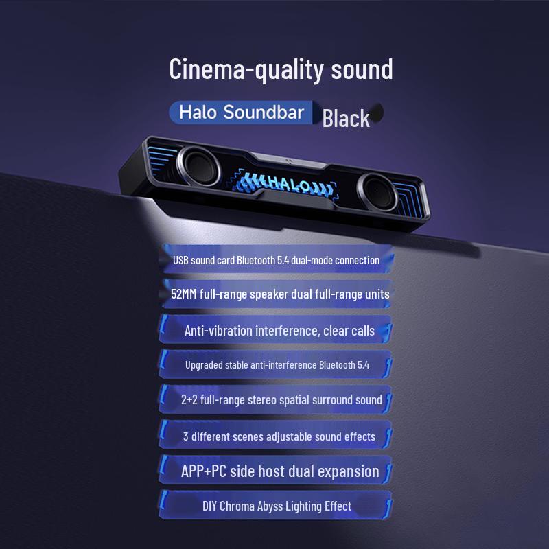 EDIFIER Halo Soundbar Bluetooth Speaker
EDIFIER Halo Soundbar Bluetooth Speaker