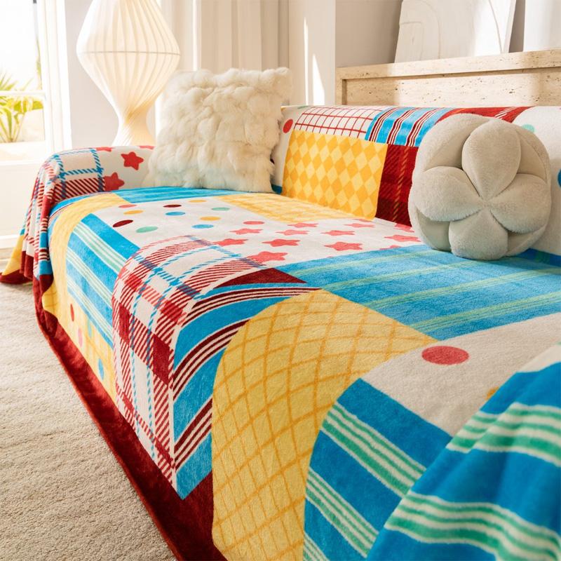 Sofa Blanket Cover Living Room Sofas Mats Soft Fleece Sofa Throw Dopamine Sofa Cover One Piece Sofa Cushion 180*130cm
Sofa Blanket Cover Living Room Sofas Mats Soft Fleece Sofa Throw Dopamine Sofa Cover One Piece Sofa Cushion 180*130cm